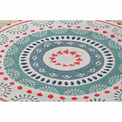 Teppich DKD Home Decor Braun Bunt (150 x 150 x 0,75 cm)