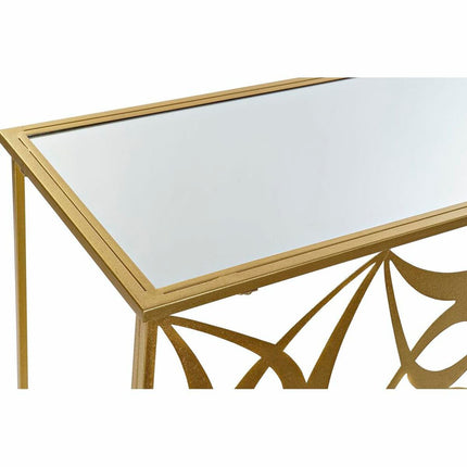 Konsole DKD Home Decor Spiegel Gold Metall (120 x 40 x 80 cm)