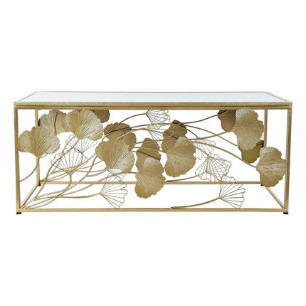 Couchtisch DKD Home Decor Spiegel Metall (110 x 60 x 46 cm)