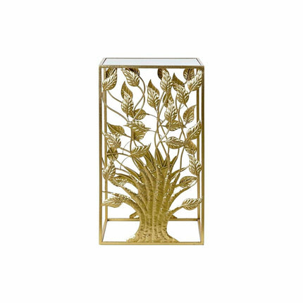 3er-Set Tischchen DKD Home Decor Spiegel Gold Metall 40 x 40 x 70 cm