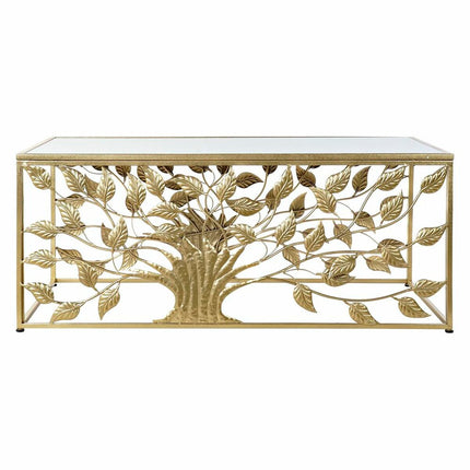 Tischdekoration DKD Home Decor 110 x 60 x 46 cm Spiegel Metall Aluminium