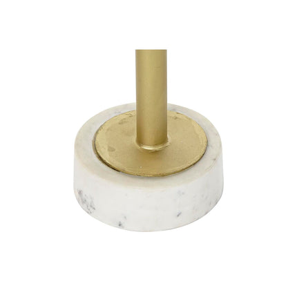 Beistelltisch DKD Home Decor Gold Metall Marmor (27 x 27 x 62 cm)