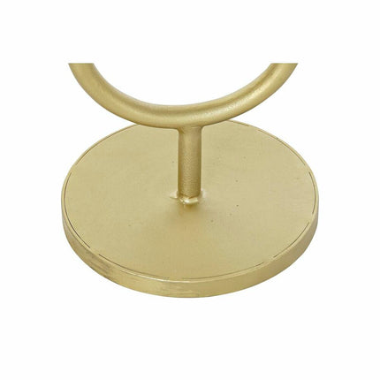 Beistelltisch DKD Home Decor Gold Metall Marmor (45 x 27 x 63 cm)