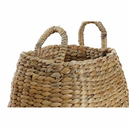 Korb-Set DKD Home Decor natürlich Boho 37 x 37 x 30 cm