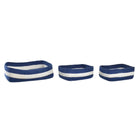 Korb-Set DKD Home Decor 36 x 24 x 10 cm 9,5 cm Jute