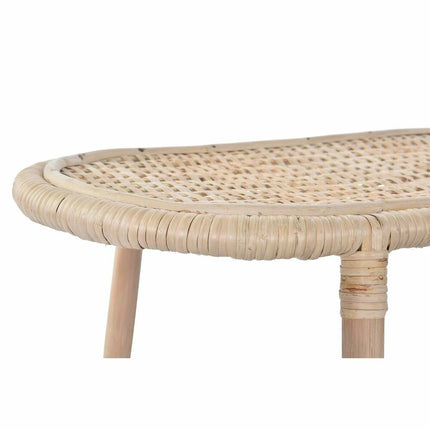 Beistelltisch DKD Home Decor natürlich Rattan Tropical (61 x 30 x 46 cm)
