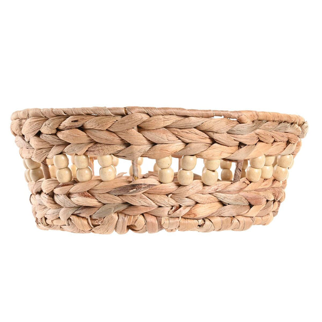 Ablageschale DKD Home Decor 24 x 24 x 9 cm Tropical Seegras