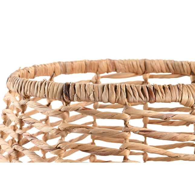 Korb-Set DKD Home Decor Faser (48 x 48 x 33 cm)