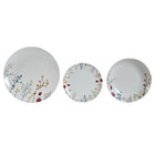 Geschirr-Set DKD Home Decor Blomster Porzellan (18 pcs)