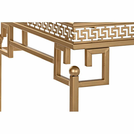 Couchtisch DKD Home Decor Spiegel Metall (85 x 44 x 48 cm)
