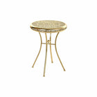 Beistelltisch DKD Home Decor Gold Metall (42 x 42 x 57 cm)