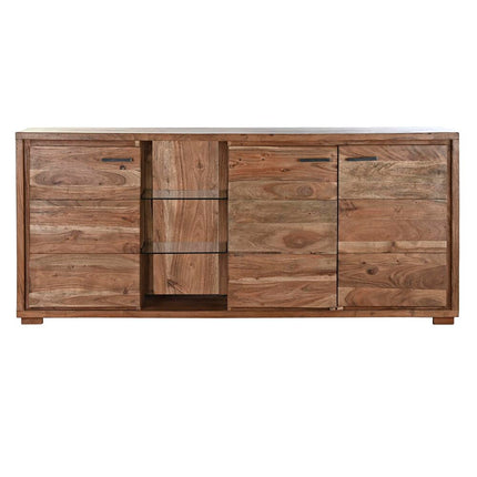 Anrichte DKD Home Decor Braun Kristall Akazienholz (175 x 40 x 78 cm)