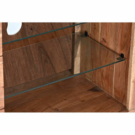 TV-Möbel DKD Home Decor Braun 200 x 40 x 63 cm Kristall Akazienholz