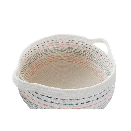 Korb-Set DKD Home Decor Baumwolle (52 x 43 x 25 cm)