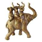 Deko-Figur DKD Home Decor 23,5 x 9 x 26,2 cm Elefant Gold