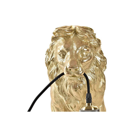Tischlampe DKD Home Decor Gold Metall Harz 220 V 50 W (31,5 x 18 x 35,5 cm)