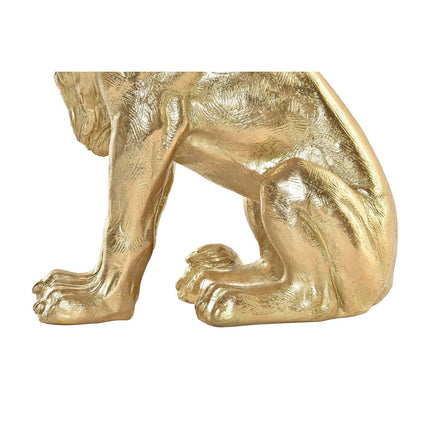 Tischlampe DKD Home Decor Gold Metall Harz 220 V 50 W (31,5 x 18 x 35,5 cm)