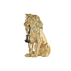 Tischlampe DKD Home Decor Gold Metall Harz 220 V 50 W (31,5 x 18 x 35,5 cm)