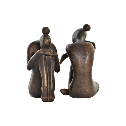 Bogstøtte DKD Home Decor Kupfer 11 x 8 x 15,5 cm Damen Harz
