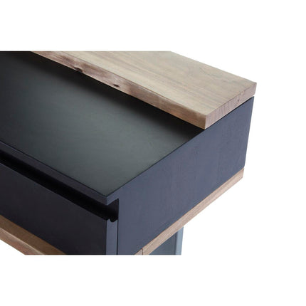 Konsole DKD Home Decor 115 x 40 x 80 cm Schwarz Holz Braun Dunkelgrau Mango-Holz