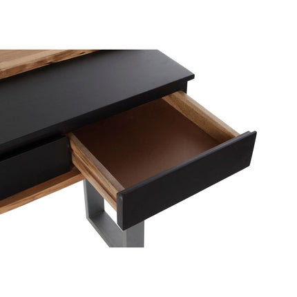 Konsole DKD Home Decor 115 x 40 x 80 cm Schwarz Holz Braun Dunkelgrau Mango-Holz