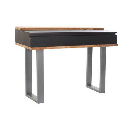 Konsole DKD Home Decor 115 x 40 x 80 cm Schwarz Holz Braun Dunkelgrau Mango-Holz