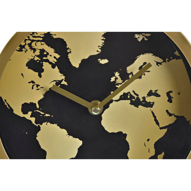 Bordur DKD Home Decor 22 x 12 x 31 cm Kristall Gold Metall Vintage Weltkarte