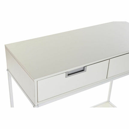 Konsole DKD Home Decor Metall MDF Weiß (80 x 35 x 81 cm)