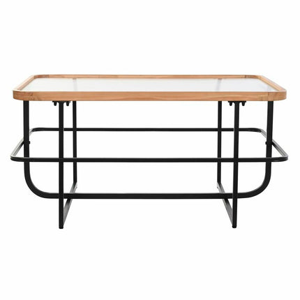 Couchtisch DKD Home Decor Kristall Metall (90 x 60 x 46 cm)