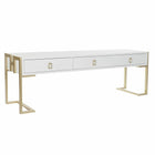 Couchtisch DKD Home Decor Metall Holz (150 x 36 x 48 cm)
