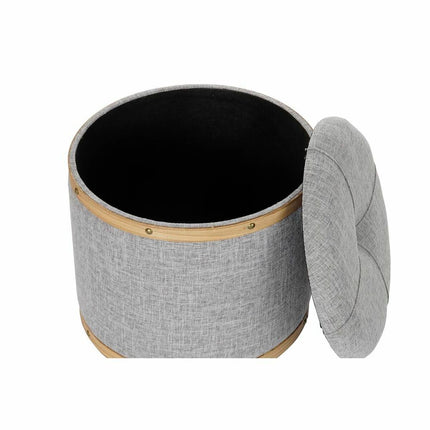 Barhocker DKD Home Decor   Grau Holz Polyester (120 x 45 x 43 cm)