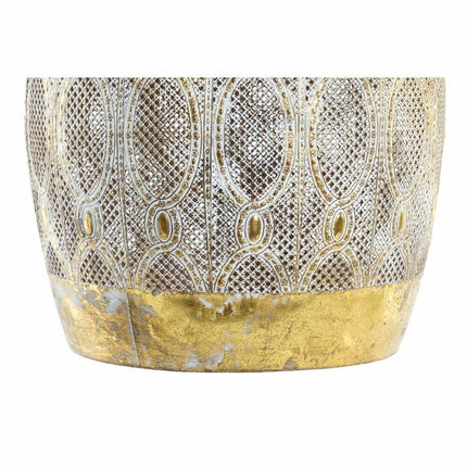 2nd-Set Tischchen DKD Home Decor Gold Metall (2 Stück) (38 x 38 x 42 cm)