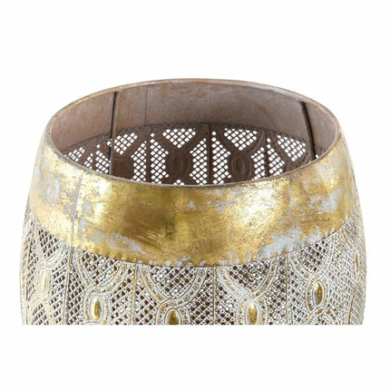 2nd-Set Tischchen DKD Home Decor Gold Metall (2 Stück) (38 x 38 x 42 cm)
