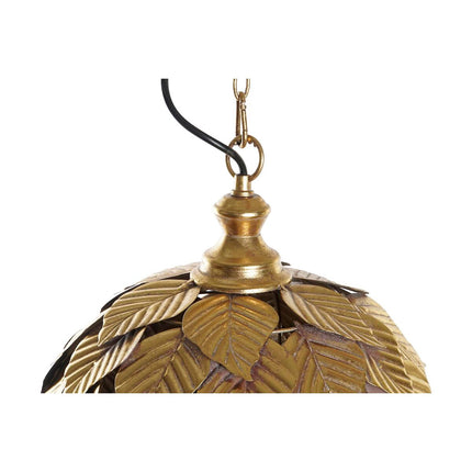 Deckenlampe DKD Home Decor Gold Metall (30 x 30 x 39 cm)