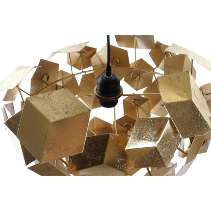 Deckenlampe DKD Home Decor Gold Metall 50 W (47 x 47 x 37 cm)