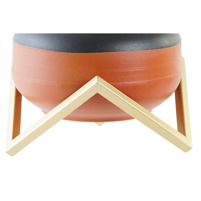 Vase DKD Home Decor Metall Bunt Moderne 20 x 20 x 23 cm