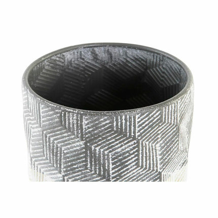 Satz Blumentöpfe DKD Home Decor 24 x 24 x 39 cm Metall (2 Stück)