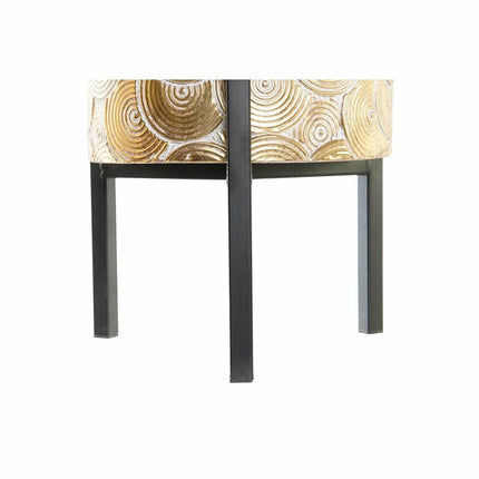 Satz Blumentöpfe DKD Home Decor Metall 29 x 29 x 54,5 cm (2 Stück)