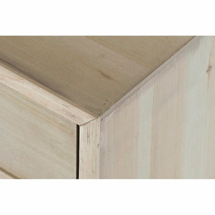 Schubladenschrank DKD Home Decor natürlich Holz MDF Marineblau Hellgrau (120 x 36 x 68 cm)