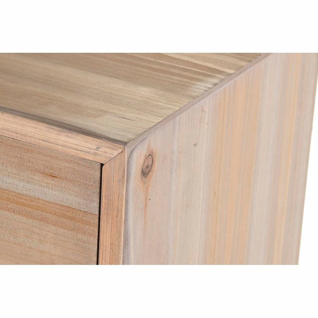 Anrichte DKD Home Decor natürlich Holz MDF Marineblau Hellgrau (100 x 35 x 89 cm)