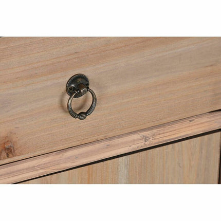 Anrichte DKD Home Decor natürlich Holz MDF Marineblau Hellgrau (100 x 35 x 89 cm)