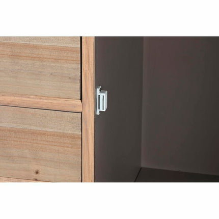 Anrichte DKD Home Decor natürlich Holz MDF Marineblau Hellgrau (100 x 35 x 89 cm)