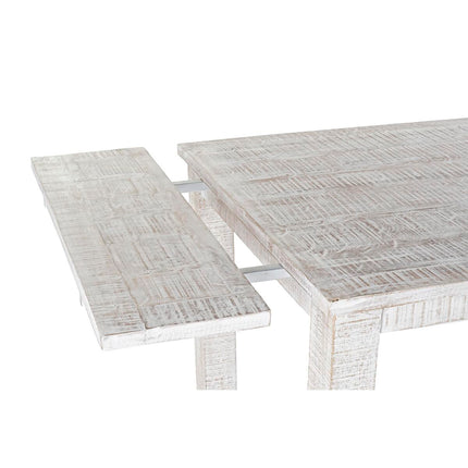 Esstisch DKD Home Decor 180 x 100 x 77 cm Weiß Mango-Holz