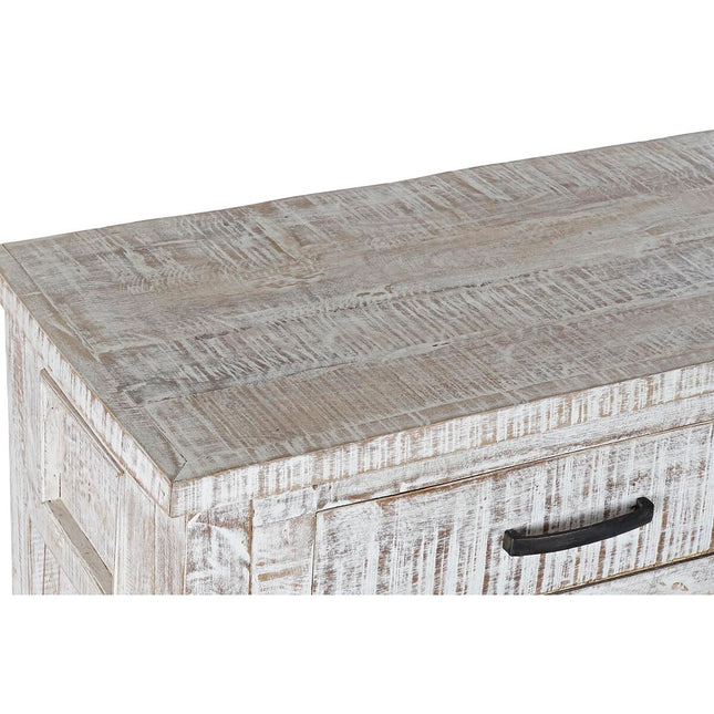 Konsole DKD Home Decor Weiß Mango-Holz (120 x 40 x 75 cm)