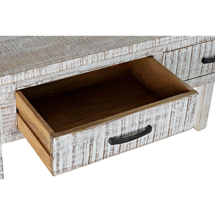Konsole DKD Home Decor Weiß Mango-Holz (120 x 40 x 75 cm)
