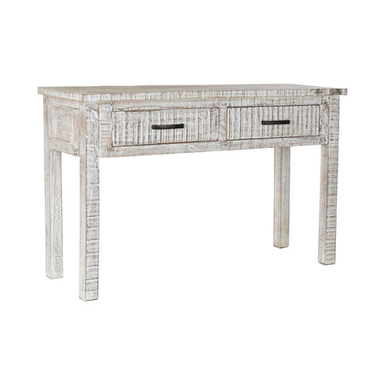 Konsole DKD Home Decor Weiß Mango-Holz (120 x 40 x 75 cm)