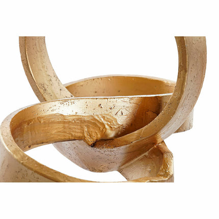 Deko-Figur DKD Home Decor Gold 24 x 16 x 18 cm abstrakt