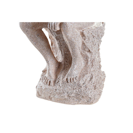 Deko-Figur DKD Home Decor The Thinker 12 x 11 x 25 cm Beige Herren