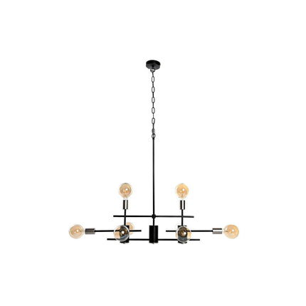 Deckenlampe DKD Home Decor 87 x 18 x 28 cm Schwarz Metall