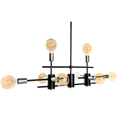 Deckenlampe DKD Home Decor 87 x 18 x 28 cm Schwarz Metall